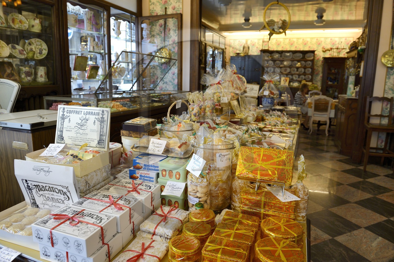 France, Meurthe-et-Moselle (54), Nancy, confiserie chocolatier Au Duché de Lorraine Lefevre-Lemoine