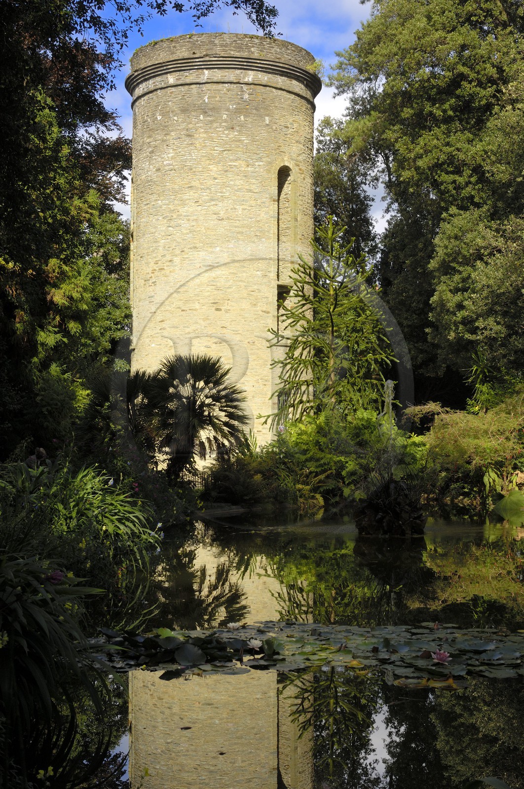 France, Manche (50), Cherbourg, parc Emmanuel Liais