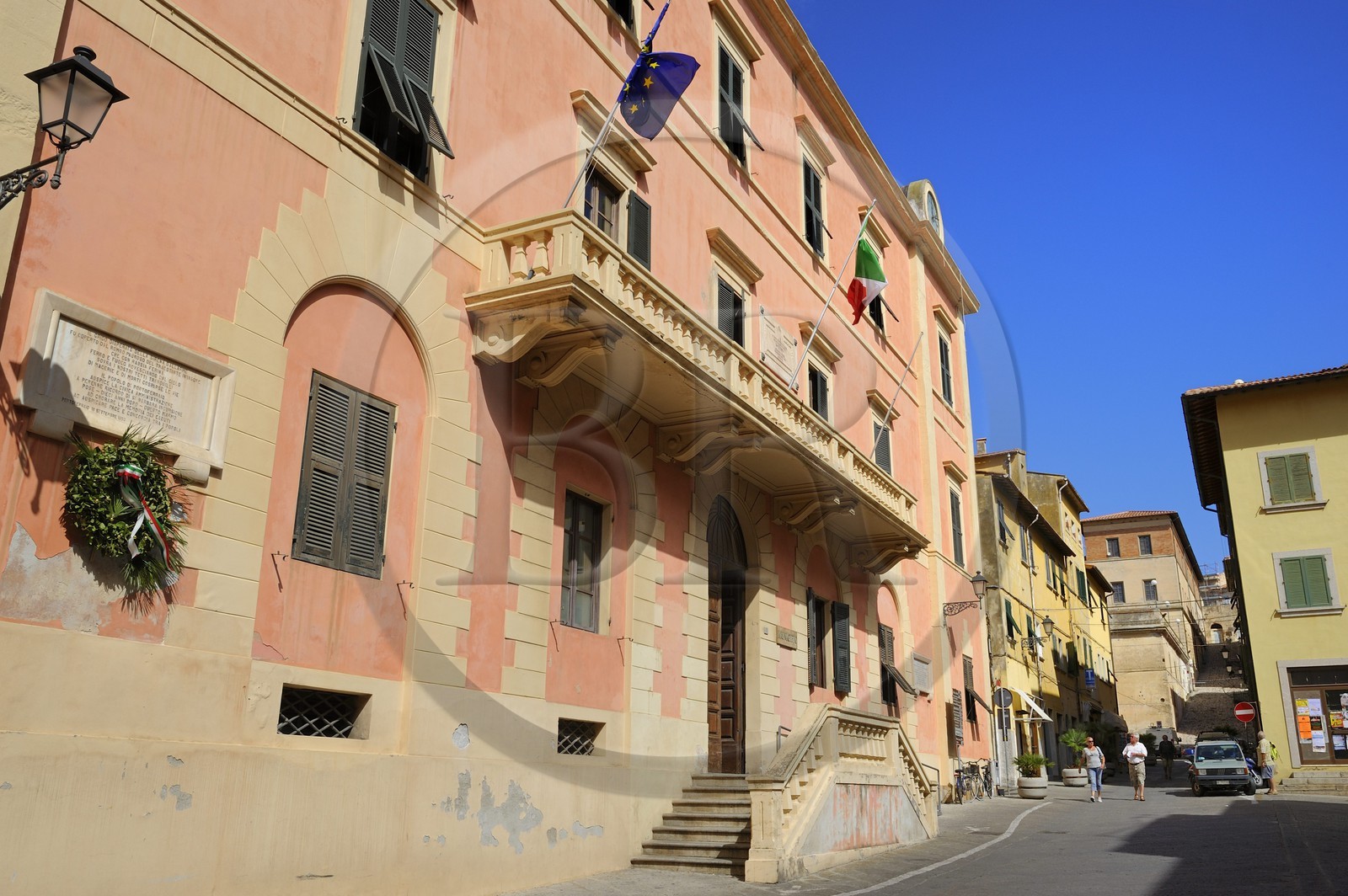 Italy, Tuscany, Elba Island, Portoferraio, the City Hall