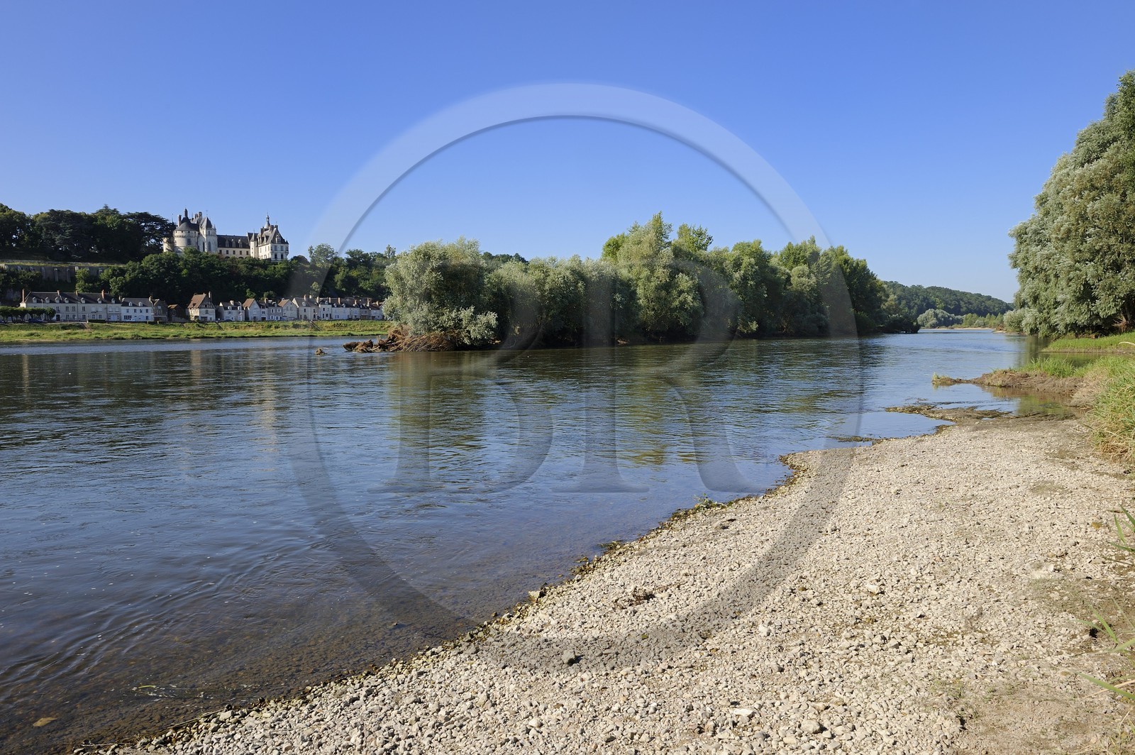 France, Loir-et-Cher (41), Vallée de la Loire classée Patrimoine Mondial de l'UNESCO, château de Chaumont-sur-Loire