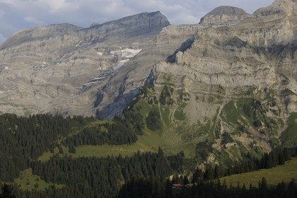 Suisse, canton de Vaud, Les Diablerets au Col de la Croix