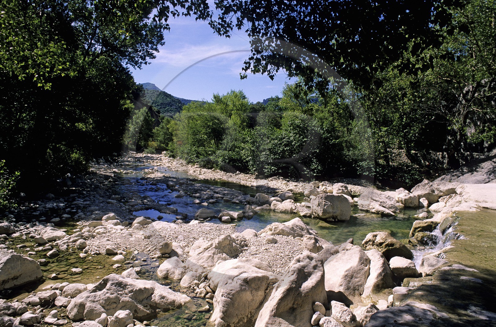 France, Drôme (26), vallée de l' Ouvèze vers Buis-les-Baronnies