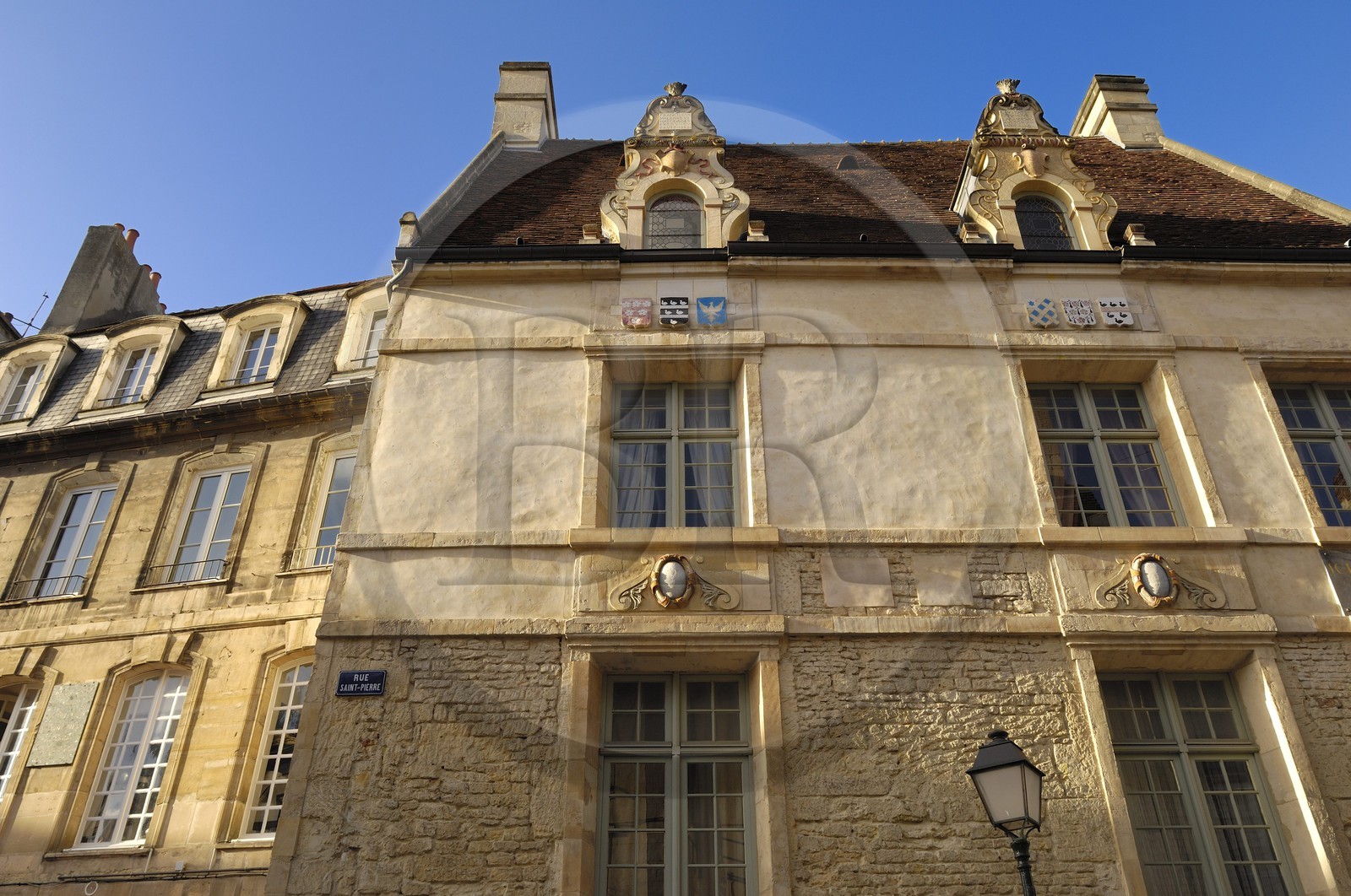 France, Calvados (14), Caen, la maison de François de Malherbe rue Vauquelin