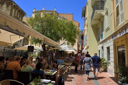 Principality of Monaco, Monaco, the old town on the Rock, place des Carmes