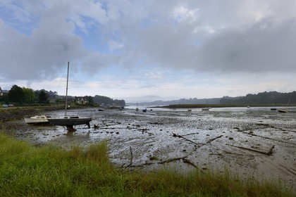 France, Finistere, Morlaix bay, Terenez cove