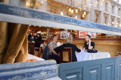 France, Meurthe-et-Moselle (54), Nancy, brasserie Flo Excelsior de 1910, Art Nouveau