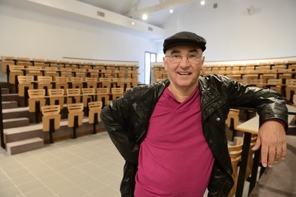 France, Corse du Sud, Sartene, Jean-Paul Poletti, polyphonic singer, leader of the choir of men of Sartene and director of the Polyphonic Art Center of Corsica