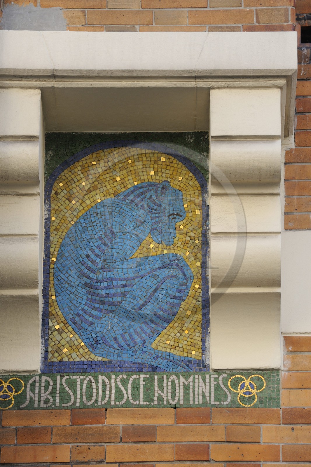 France, Val-de-Marne (94), Vincennes, maison d’artiste aux décors d’animaux au 13 rue Eugénie-Gérard
