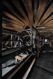 France, Paris, ile de la Cite, Notre-Dame Cathedral, the framework called the forest