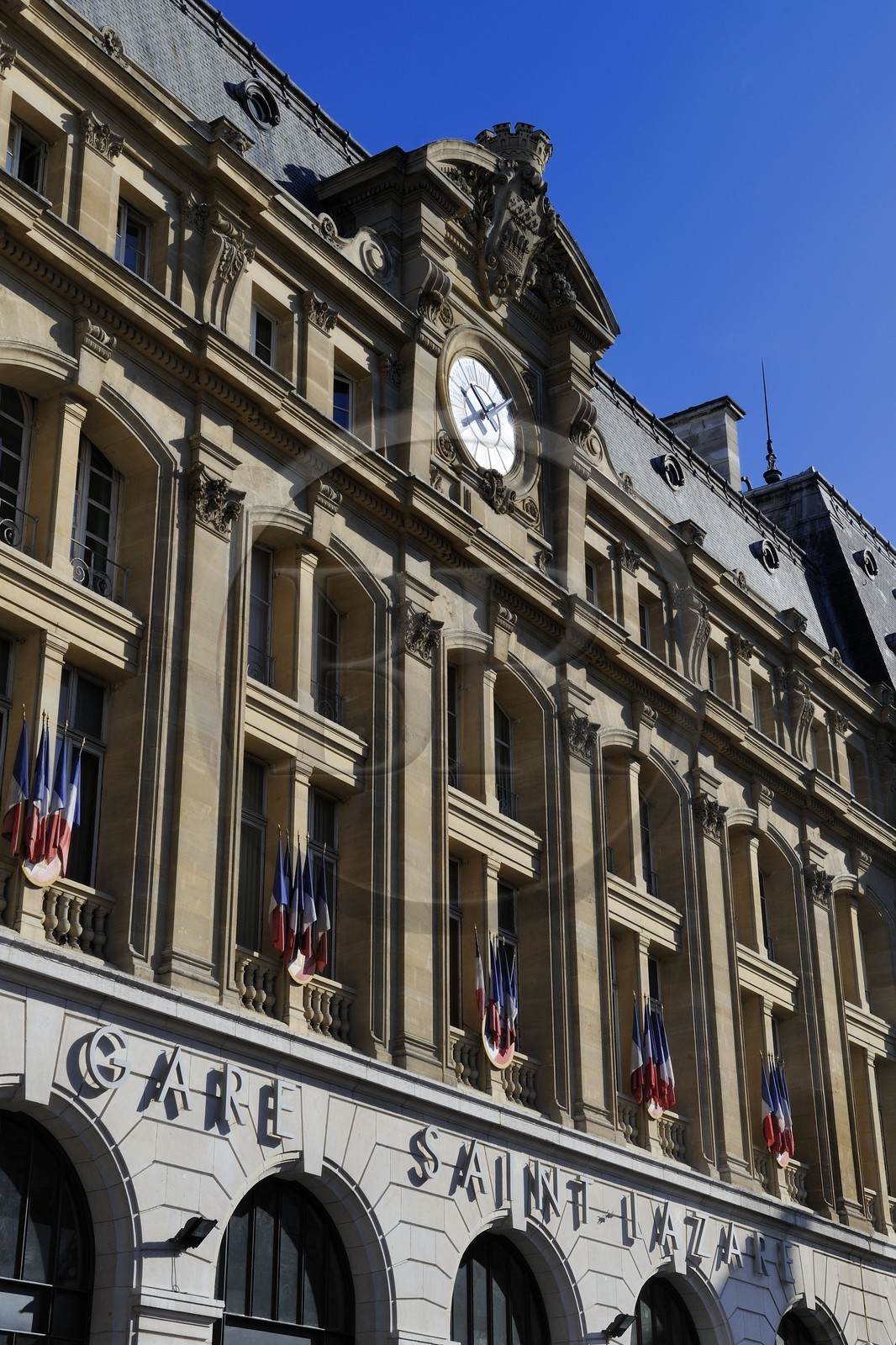 France, Paris (75), la gare Saint-Lazare