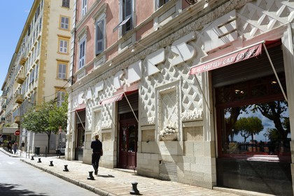 France, Haute Corse, Bastia, Mattei house (Cap Corse) 15 Boulevard du General de Gaulle
