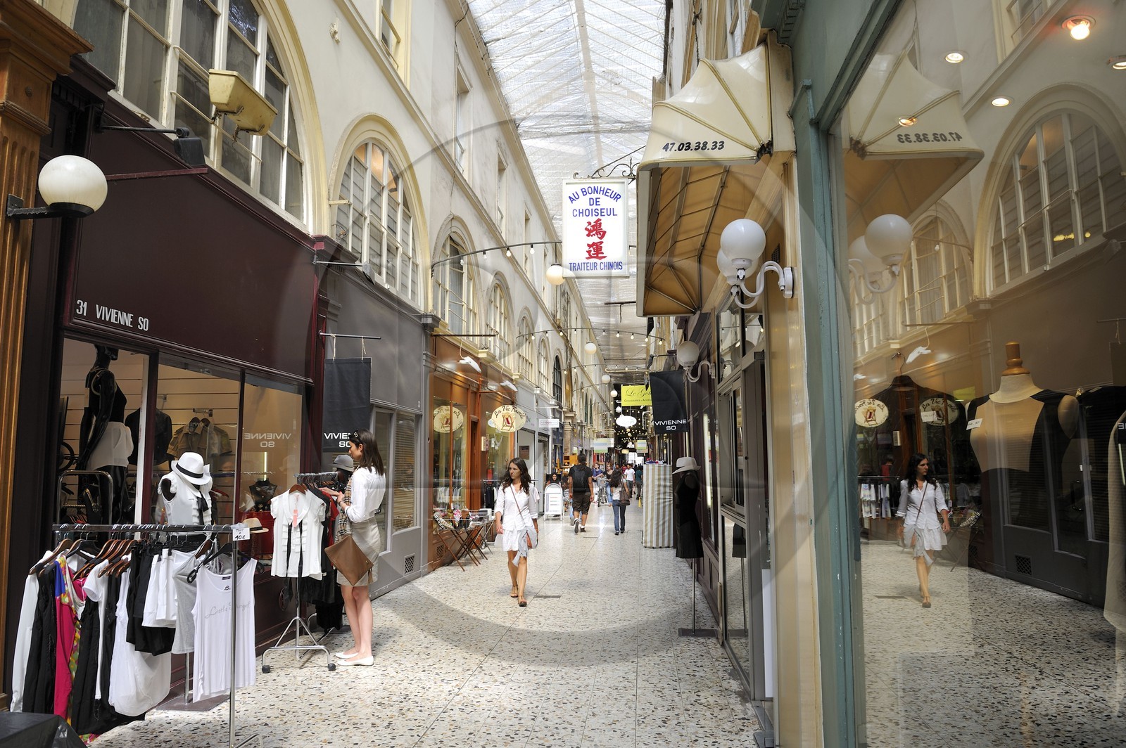 France, Paris (75), Passage de Choiseul