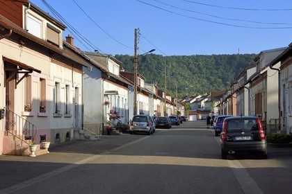 France, Moselle, Stiring-Wendel, former workers housing district of the industrial city created by the Wendel family for coal mines