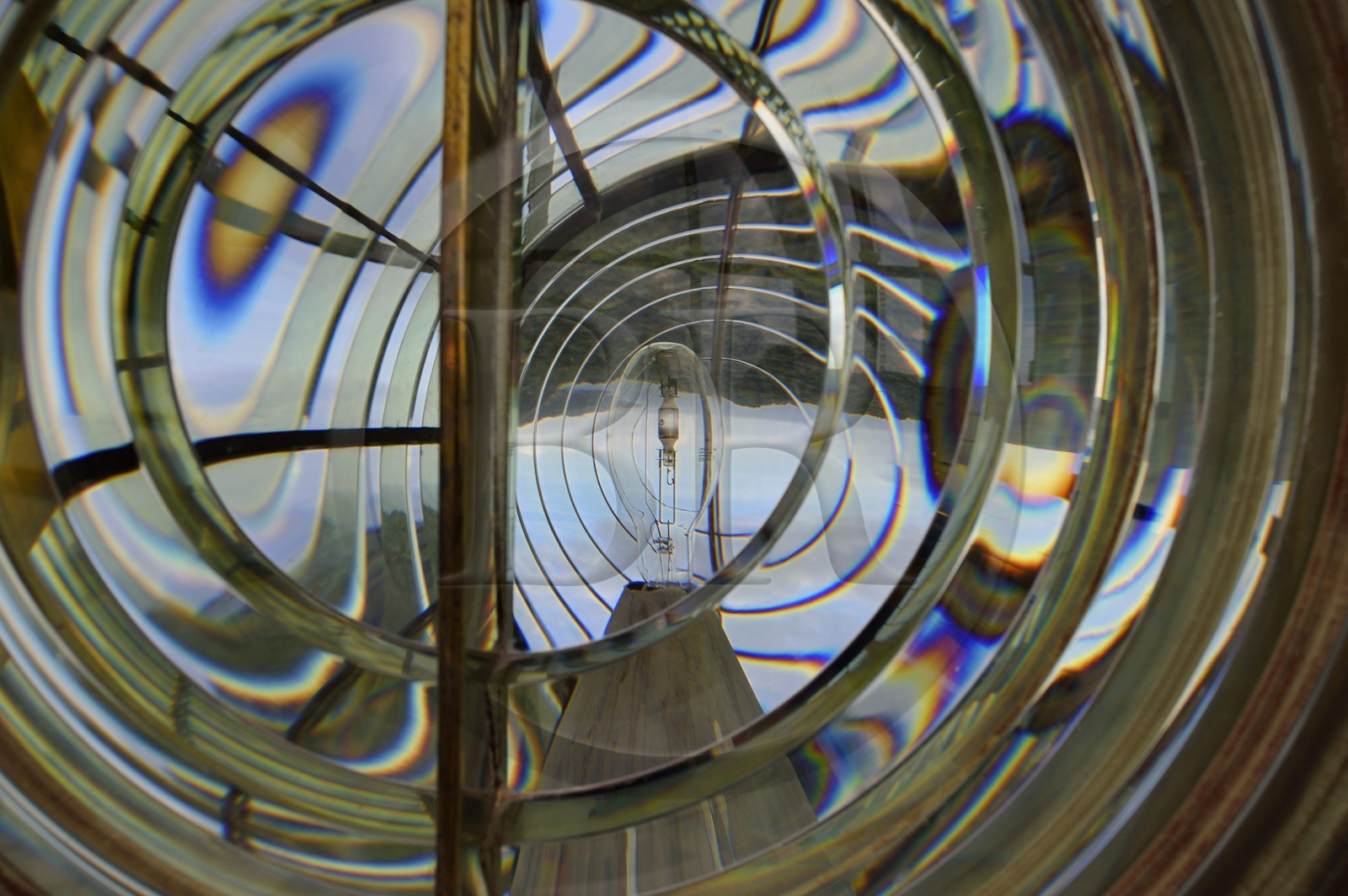 France, Var (83), Iles d'Hyères, parc national de Port Cros, Ile de Porquerolles, le phare de Porquerolles