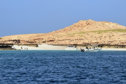 Sultanate of Oman, Governorate of Muscat, Nature Reserve of the Daymaniyat Islands, beach