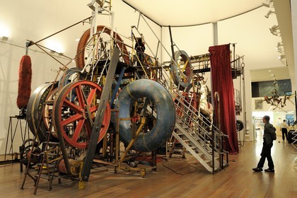 Switzerland, Basel, Tinguely Museum, Grosse Meta Maxi-Maxi Utopia (1987)