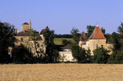 France, Gers (32), château de Latour à Miramont-Latour
