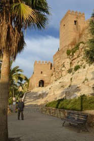 Espagne, Andalousie, Almeria, forteresse la Alcazaba
