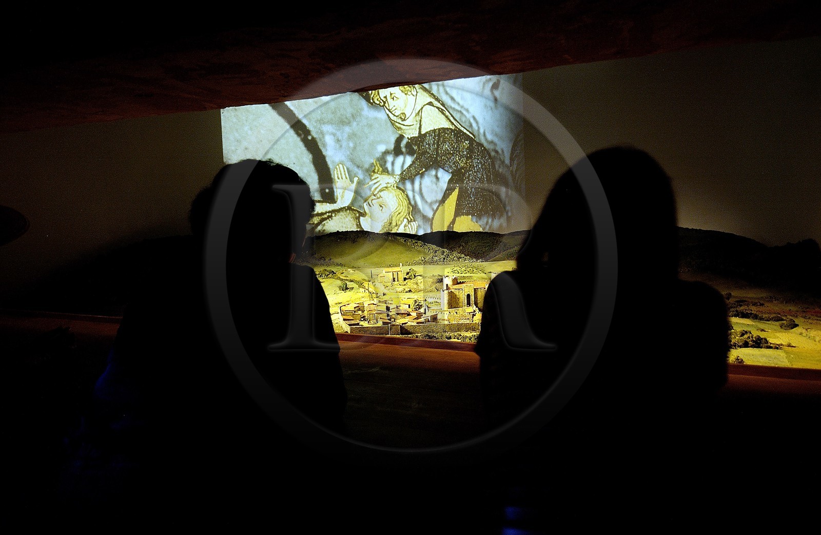 France, Aude (11), reconstitution historique dans le chateau du village cathare de Villerouge-Termenes au coeur des corbieres