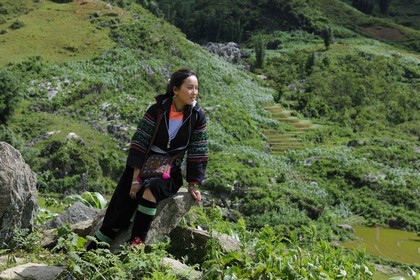 Vietnam, Lao Cai province, Sapa district, the Black Hmong minority group