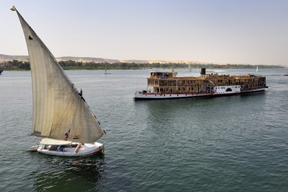 Egypte, Haute Egypte, croisière sur le Nil, Assouan, le Steam Ship Sudan