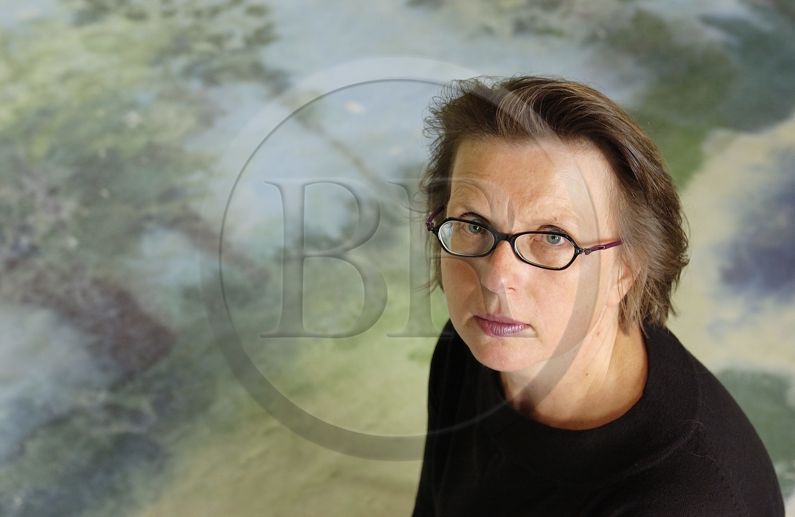 France, l'artiste peintre Malgorzata Paczko