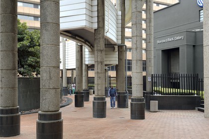 South Africa, Gauteng Province, Johannesburg, the Standard Bank Gallery