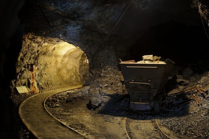 Italy, Tuscany, Elba Island, Capoliveri, the former iron mine of the Calamita company