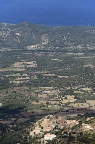 France, Haute Corse, Balagne, perched village of Belgodere