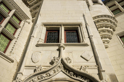 France, Loire Atlantique, Nantes, Bouffay district, Gothic manor of La Psallette (15th century)