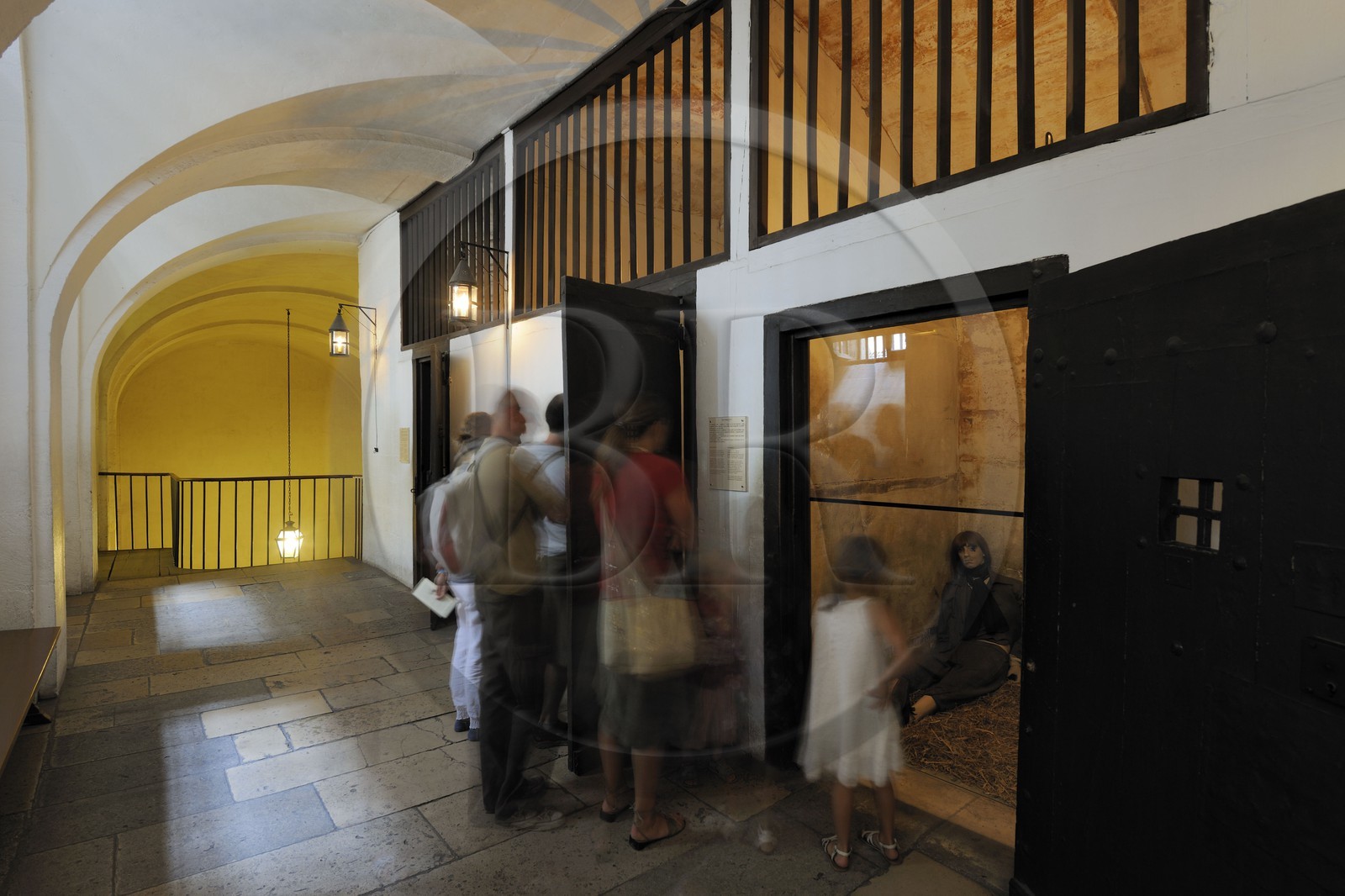 France, Paris (75), Ile de la Cité, la Conciergerie dans le Palais de Justice, les salles révolutionnaires, les chachots