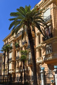 Principality of Monaco, Monaco, la Condamine district, rue Pr. Florestine, former Hotel des Etrangers that was one of the first in Monaco