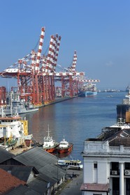 Sri Lanka, Western Province, Colombo District, Colombo, the commercial port
