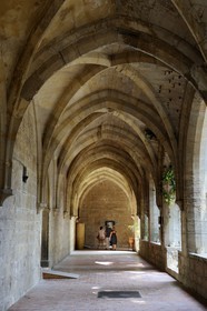 France, Var (83), Provence Verte, Saint-Maximin-la-Sainte-Baume, Basilique Sainte-Marie-Madeleine, le cloire