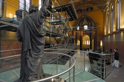 France, Paris, Musee des Arts et Metiers (Arts and Crafts museum), the Saint Martin des Champs Church