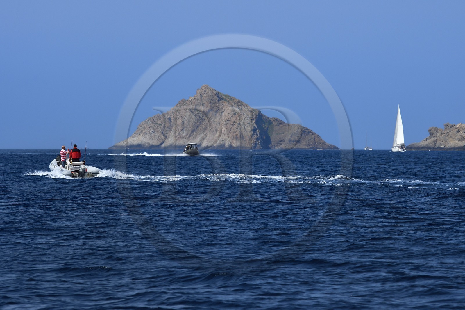 France, Var (83), Iles d'Hyères, Parc national de Port Cros, Ile de Port-Cros, l'Ile de la Gabinière