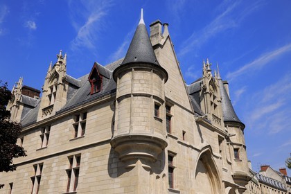 France, Paris, hôtel de Sens, head office .of the Forney Library in the Marais District