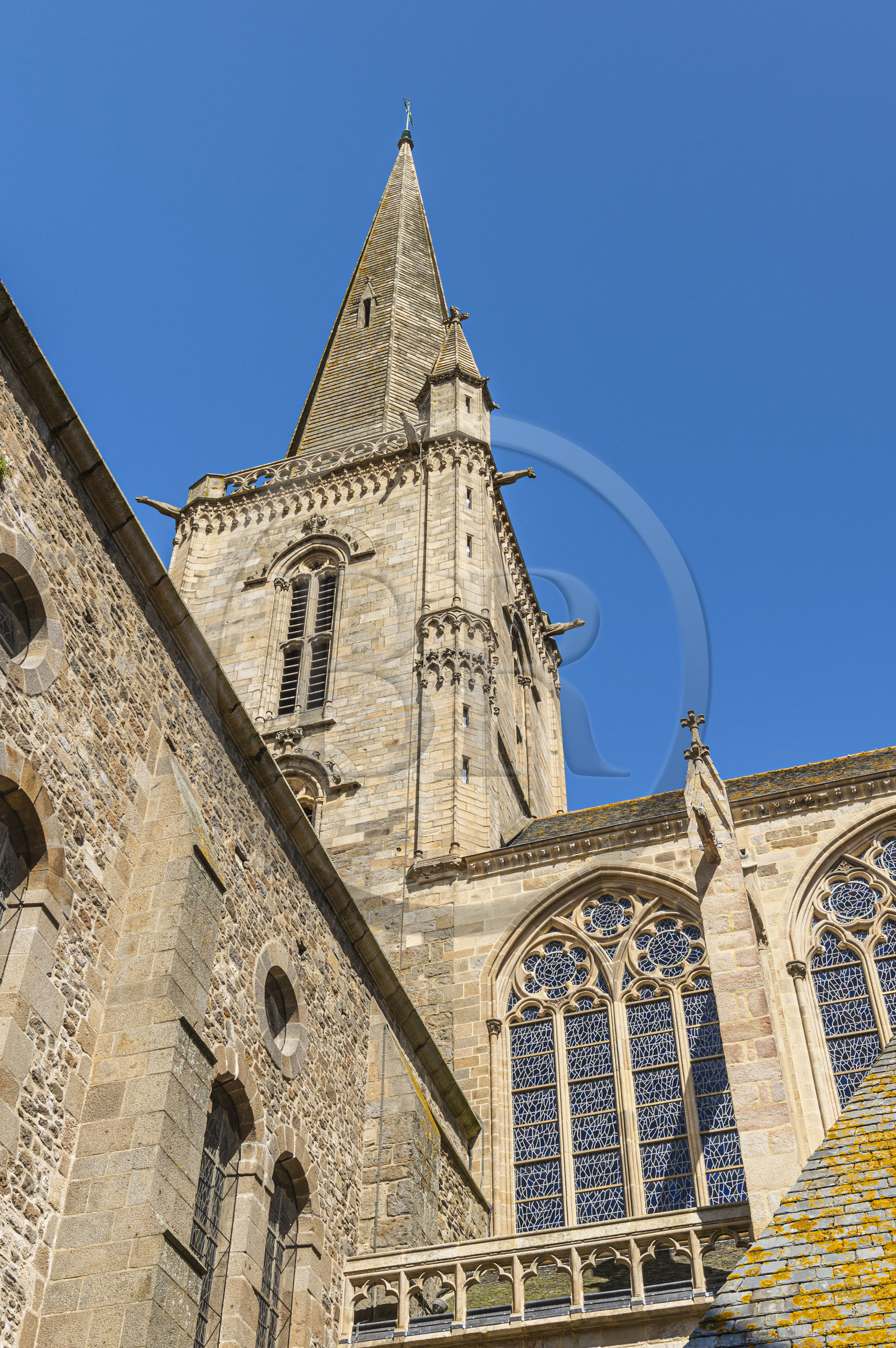 France, Ille-et-Vilaine (35), Côte d'Emeraude, Saint-Malo, la cathédrale Saint-Vincent