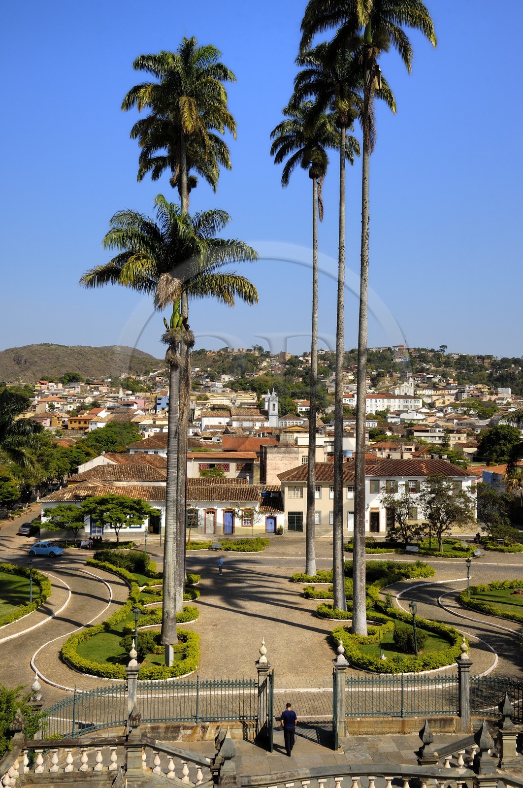 Brésil, Etat du Minas Gerais, ville de Sao Joao del Rei (Route de l'or, Estrada Real)
