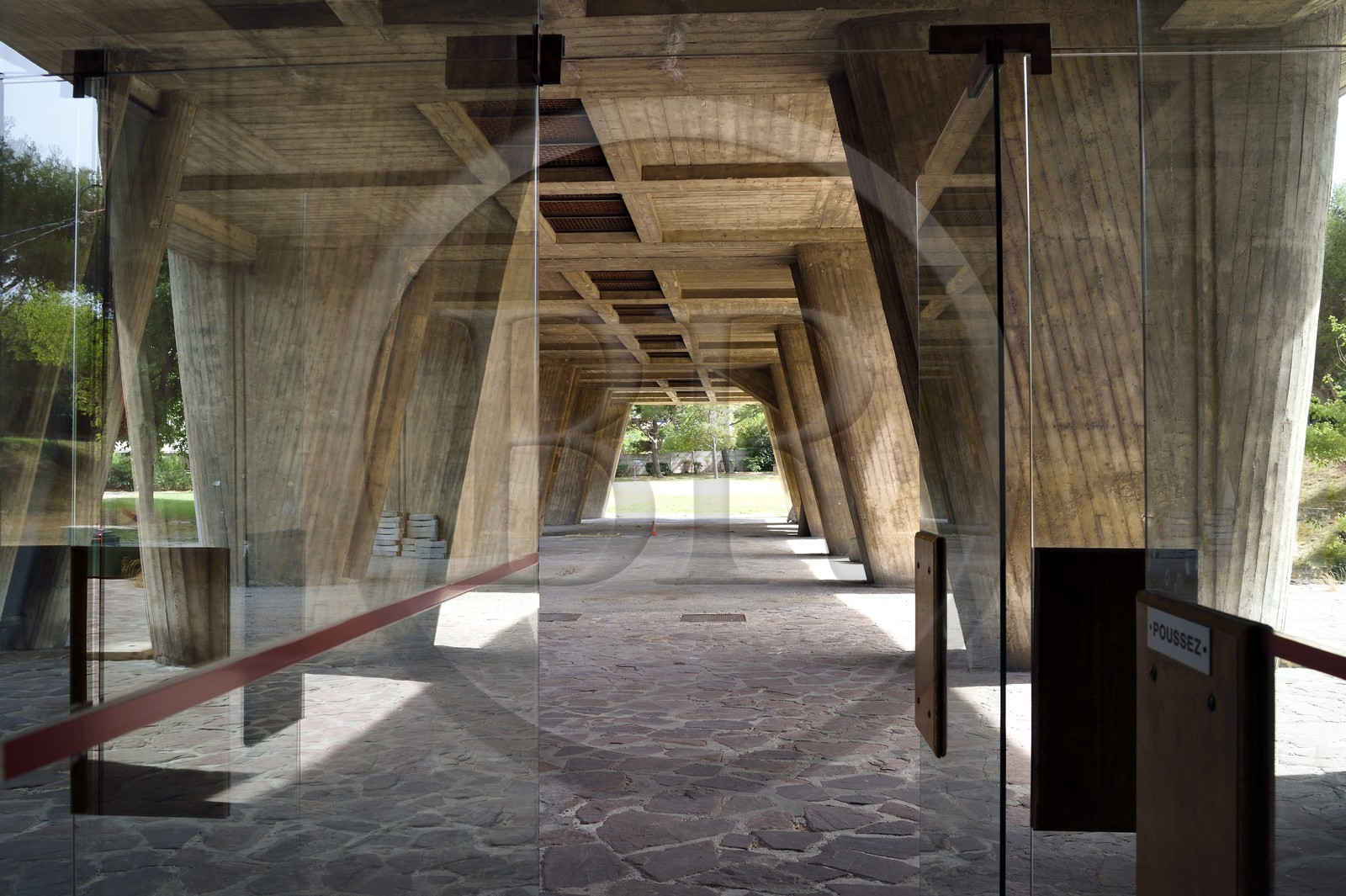 France, Bouches-du-Rhône (13), Marseille, oeuvre architecturale de Le Corbusier, classée Patrimoine Mondial de l'UNESCO, la Cité Radieuse par l'architecte Le Corbusier