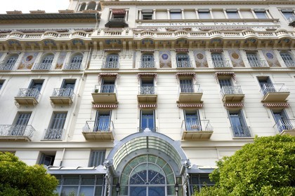 France, Alpes-Maritimes, Menton, the former Winter Palace (1907) turned into private apartments