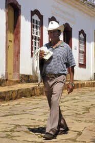 Brazil, Minas Gerais state, Tirandentes, Padre Toledo street (Gold Route, Estrada Real)