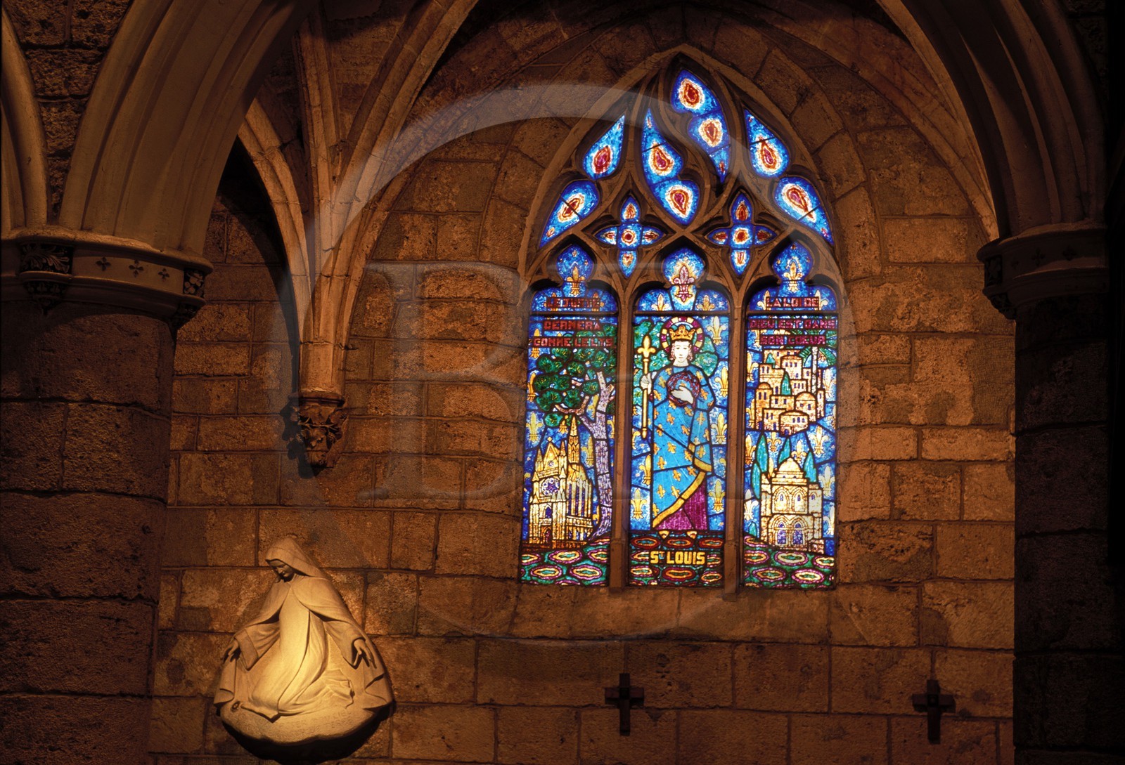 France, Eure (27), Beuzeville, l' église Saint-Hélier