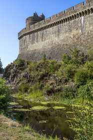 France, Ille-et-Vilaine, Fougeres, the 12th century fortified castle