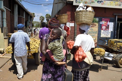 Zimbabwe, Harare, Mbare market