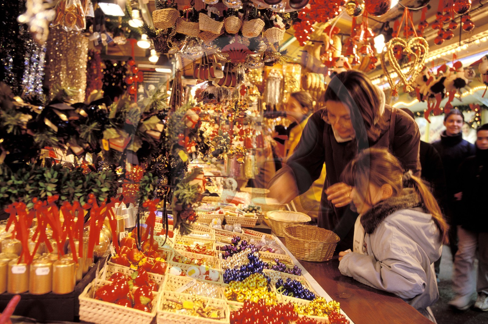 France, Bas-Rhin (67), marché de Noël à Strasbourg