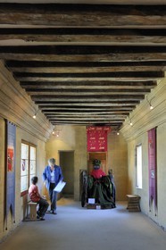 France, Paris (75), La tour (de) Jean-sans-Peur édifiée au XVe siècle, dernier vestige de l'hôtel des ducs de Bourgogne rue Étienne-Marcel, construite sur l'enceinte Philippe-Auguste, chambre dite de  Jean-sans-Peur