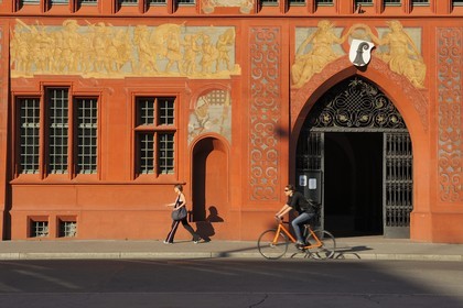 Switzerland, Basel, Marktplatz, City hall