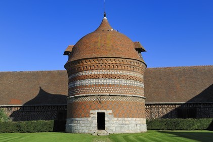 France, Seine-Maritime (76), Varengeville-sur-Mer, le colombier du  Manoir d' Ango