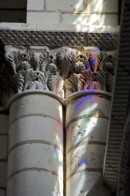 France, Maine et Loire (49), Vallée de la Loire classée Patrimoine Mondial de l' UNESCO, Fontevraud-l'Abbaye, abbaye de Fontevraud, l'église abbatiale